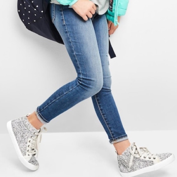 gap high top sneakers